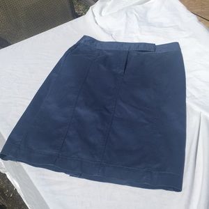 Orvis Straight Skirt Size 6 Blue EUC